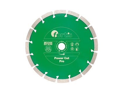 Diamantový kotouč Fortis Power Cut Pro - 115x12mm