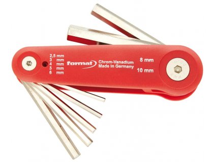 Sada šestihraných šroubováků  FORMAT 7 dílná 2,5-10mm