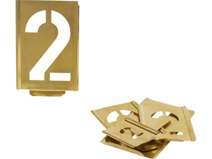 Značkovací šablona Turnus 0–9 výška písma 70mm (327-070-Z) "VÝPRODEJ" - POSLEDNÍ KUS