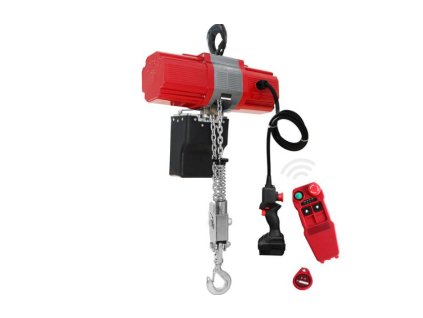 Akumulátorový řetězový kladkostroj AKU 990 kg MW-TOOLS KT1006BR - 6m, 36V 4,0 Ah