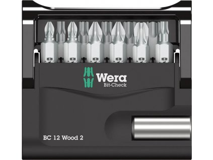 Sada bitů Wera Bit-Check 12 Wood 2 (05057422001)