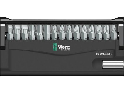 Sada bitů Wera Bit-Check 30 Metal 1 (05057434001)
