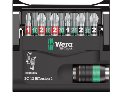 Sada bitů Wera Bit-Check 12 BiTorsion 1 (05057420001)