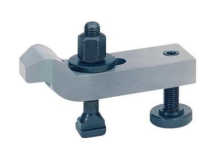 Zalomená upínka s přestavitelným opěrným šroubem Format - M12x12