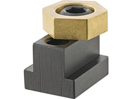 Excentrická upínací svorka s drážkovým T-kamenem IBT pro drážku 22 mm (50436)