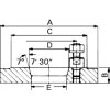 Krátká příruba Röhm DIN 55027 - 100 mm KK3 (106771)
