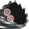 Jádrový vrták Alfra Rotabest HSS-Co RQX - 50 mm (1902050025)