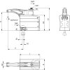 Páková upínka 3 stupňová AMF 7630 - 43  M16x18 (559881)