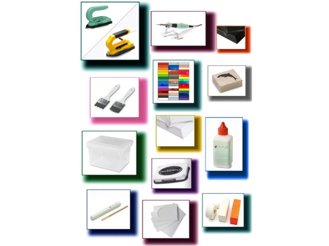 Big encaustic gift set