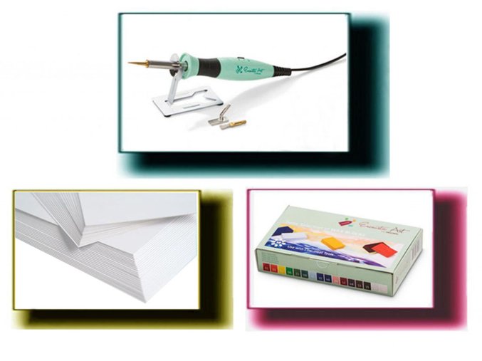 starting encaustic set with stylus