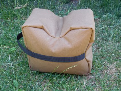 Střelecký podpěrný vak XL 230 x 190 x 140 sv.hnědý