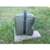 Střelecký podpěrný vak XL 230 x 190 x 140 olivový - NAPLNĚNÝ