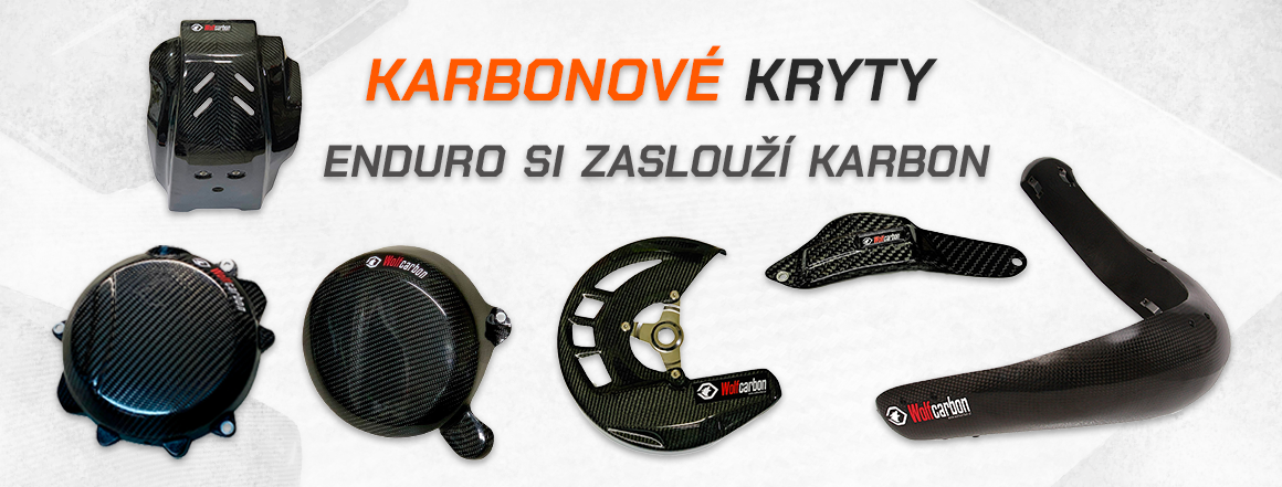 Karbonové kryty KTM, Husqvarna, Gas Gas, Beta