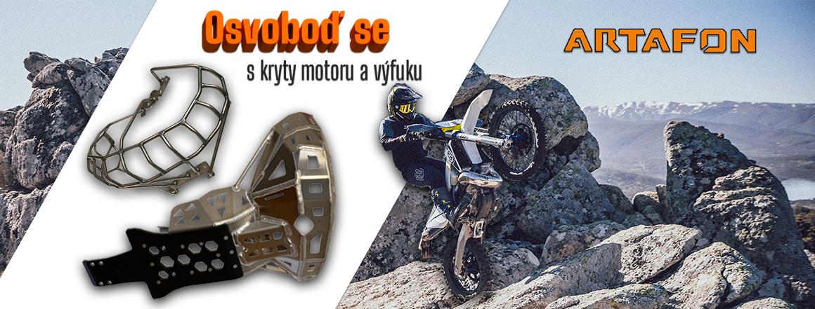 Kryty motoru a výfuku Artafon PG05 HX / PG06 pro KTM, Husqvarna, Gas Gas