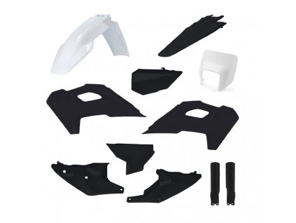 Sada plastů Enduro Husqvarna TE/FE 2024-> (Bílá/černá)