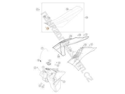 TANK, SEAT