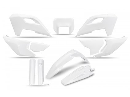 full plastic kit white