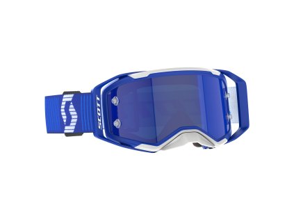 Brýle Scott Prospect 2.0 (modrá/bílá, sklo zrcadlové modrá + čiré)