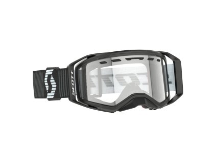 Brýle Scott Prospect 2.0 ENDURO (černá/bílá, sklo dvojité čiré)