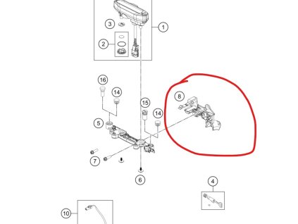 CONNECTOR SUPPORT OEM KTM 2024->, Husqvarna, Gas Gas