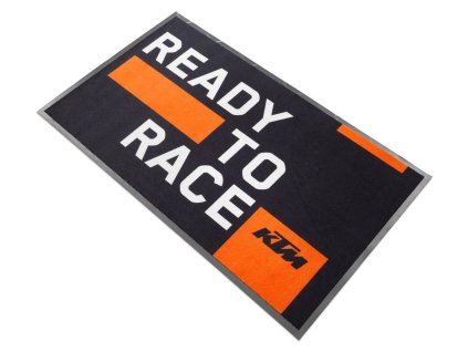 KTM koberec pod motocykl Ready To Race (170x100cm)