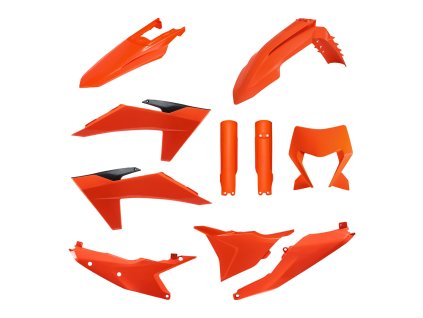 Polisport sada plastů KTM EXC/-F 2024-2026 (barva: oranžová)