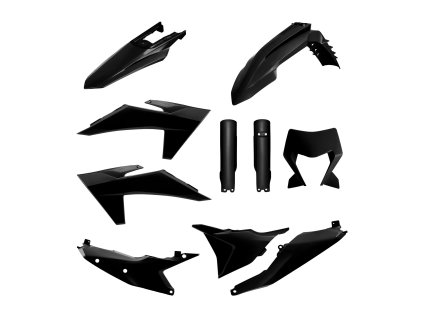 Polisport sada plastů KTM EXC/-F 2024-2026 (barva: černá)