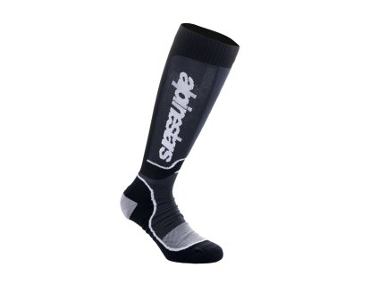 Alpinestars ponožky MX Plus Socks (černá/šedá)