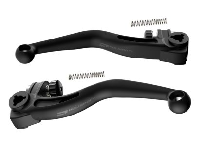 Polisport APT sada páčka spojky + páčka brzdy Braktec Gas Gas 2021-2026, Husqvarna 2022-2024