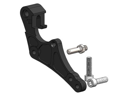 Moto-Master adaptér předního brzdového třmenu Brembo pro 320mm přední brzdový kotouč (Supermoto KTM, Husqvarna, Gas Gas, Stark Varg)