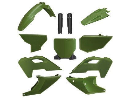 Polisport sada plastů Husqvarna TC/FC 2023-2026, TE/FE 2024-2026 (Green Flow)