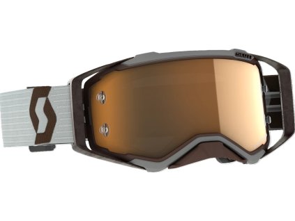 Brýle Scott Prospect Amplifier šedá/hnědá (sklo zesílený kontrast zrcadlové zlatá)