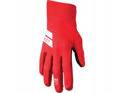 Rukavice Thor Glove AGILE (červená)