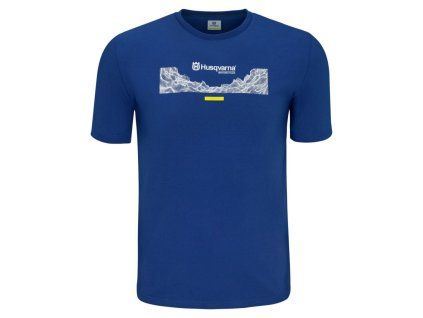 husqvarna gotland tee blue xs