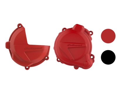 Polisport sada kryt víka spojky + zapalování + vodní pumpa Beta RR 250/300 2018-2026, Xtrainer 300 2018-2026