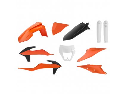Sada plastů Polisport pro ENDURO KTM 2020-2023 (barvy OEM 2020)