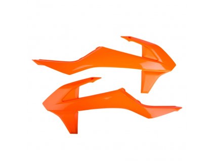 Spoilery chladiče KTM EXC/EXC-F 2017-2019, SX/SX-F 16-18 (oranžová KTM16)
