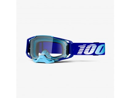 100% PROCENT MX brýle ARMEGA Goggle Royal (modrá, sklo čiré)