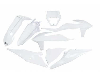 complete body kit with headlight white 2020 ktm