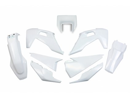 complete body kit with headlight white 041 husqvarna