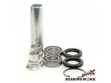 Bearing Worx repas sada zadní kolo (ložiska + gufera v gumě + rozpěrky + osa 20mm) KTM 1998–2022, Husqvarna 2014–2023, Gas Gas 2021–2023, Husaberg 2011–2014