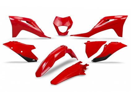 complete body kit with headlight red 062 gas gas