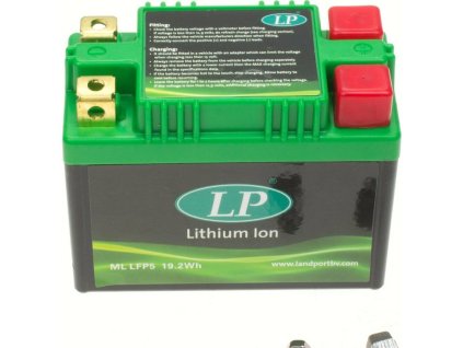 Akumulátor Landport battery LFP5 12.8V 1.6Ah (107x 56 x 85) (ENDURO/MX KTM, Husqvarna, Gas Gas, Beta, Sherco)