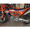 Karbonový kryt výfuku KTM 690 2019-2025 (zadní díl)