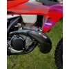Karbonový kryt výfuku s mezerou na FMF Gnarly /  Fatty výfuk KTM EXC TBI 250/300 2024->. Husqvarna TE, Gas Gas EC