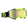 Brýle SCOTT FURY neon zelená/neon žlutá (sklo zrcadlové žlutá + čiré)
