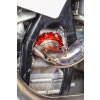 S3 vyztužení příruby výfuku 2017-2023 KTM EXC, Husqvarna TE, 2021-2023 Gas Gas EC (modrá)