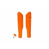 fork slider protectors neon orange ktm