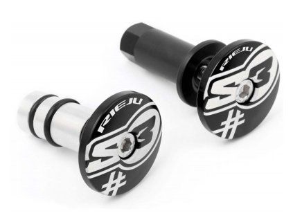 HANDLEBAR END PREMIUM ENDURO BLACK