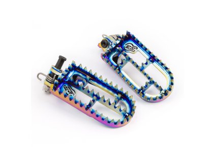 Enduro stupačky TITANIUM PUNK